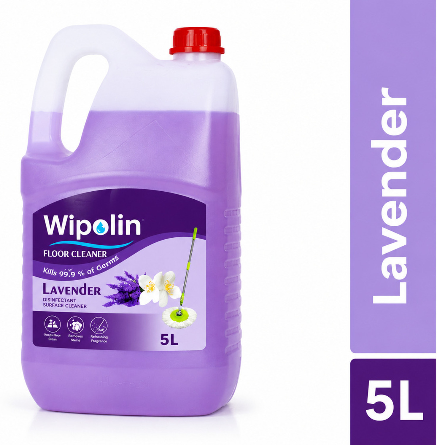 Image of Lizol Disinfectant Surface Floor Cleaner,Suitable for All Floor India #1 Floor Cleaner Citrus (5 L)