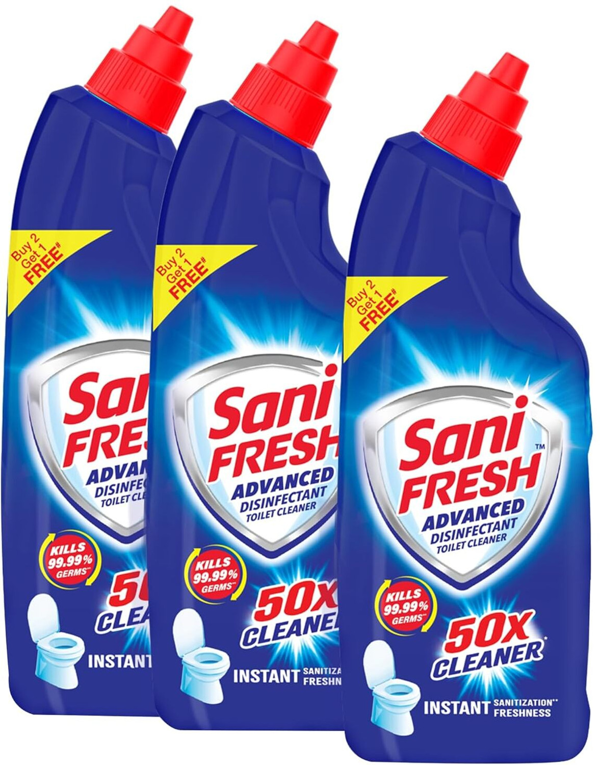 Image of Harpic blue ( 1 L) Citrus Liquid Toilet Cleaner (1 L)