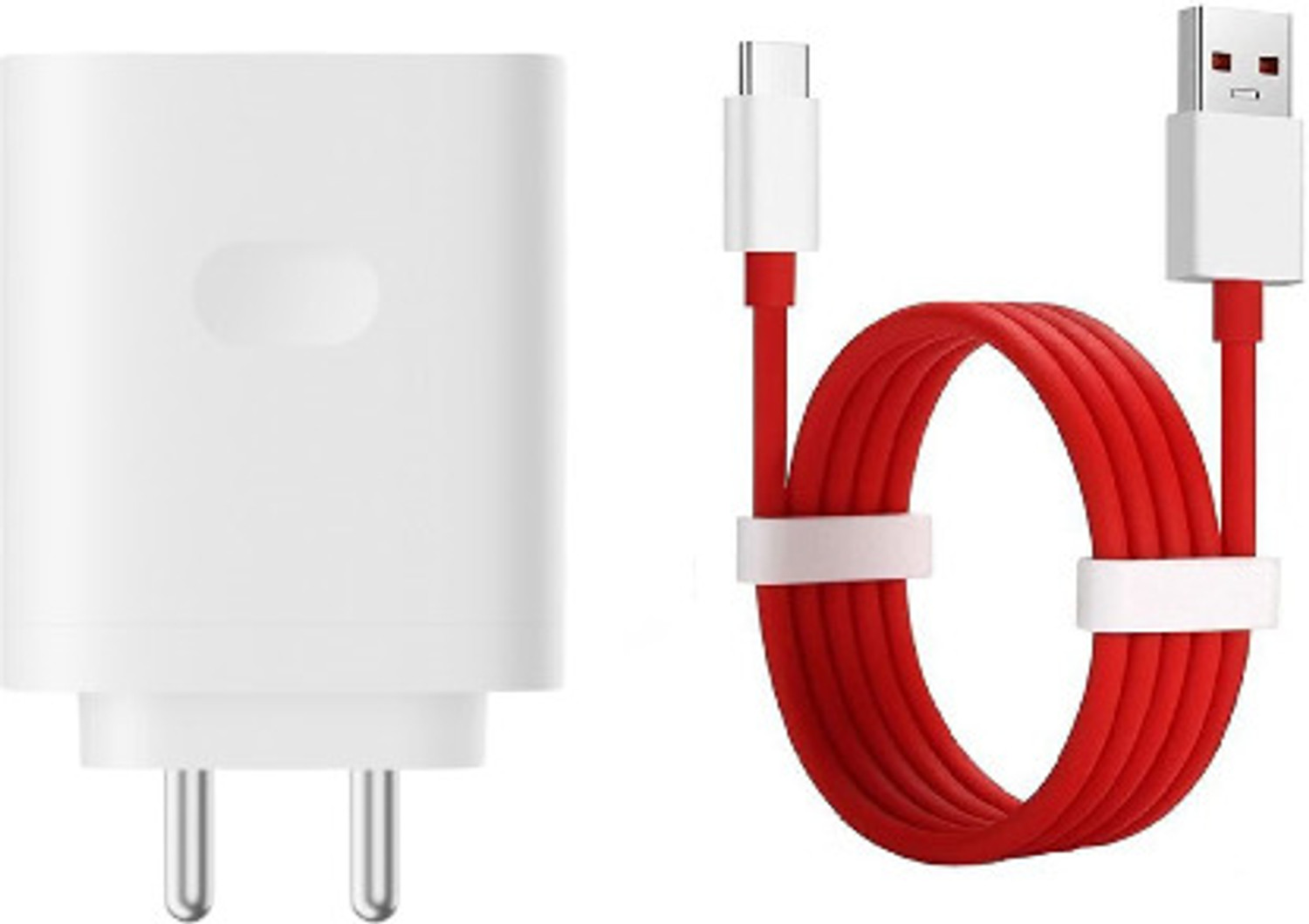 Image of OnePlus 80 W SuperVOOC 7.3 A Wall Charger for Mobile (White)