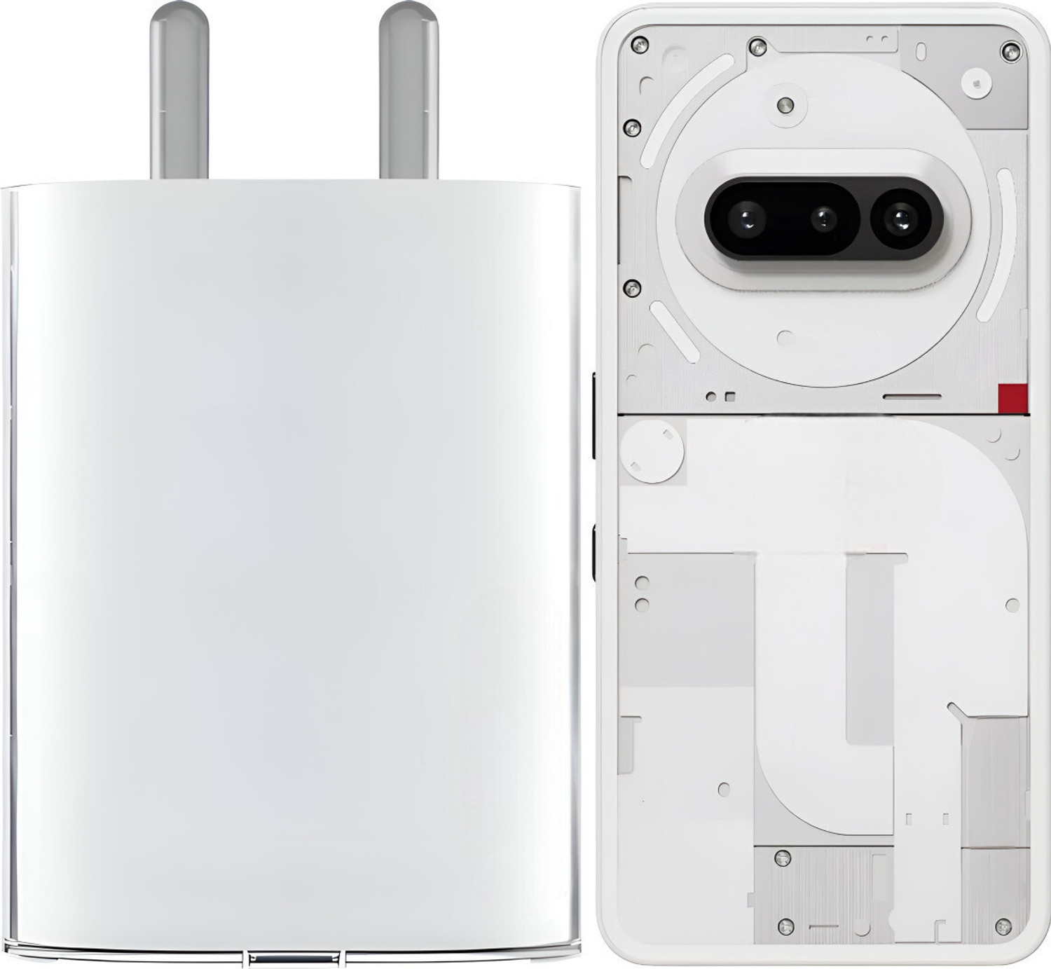 Image of CMF by Nothing 33 W Quick Charge 3 A Wall Charger for Mobile (White)