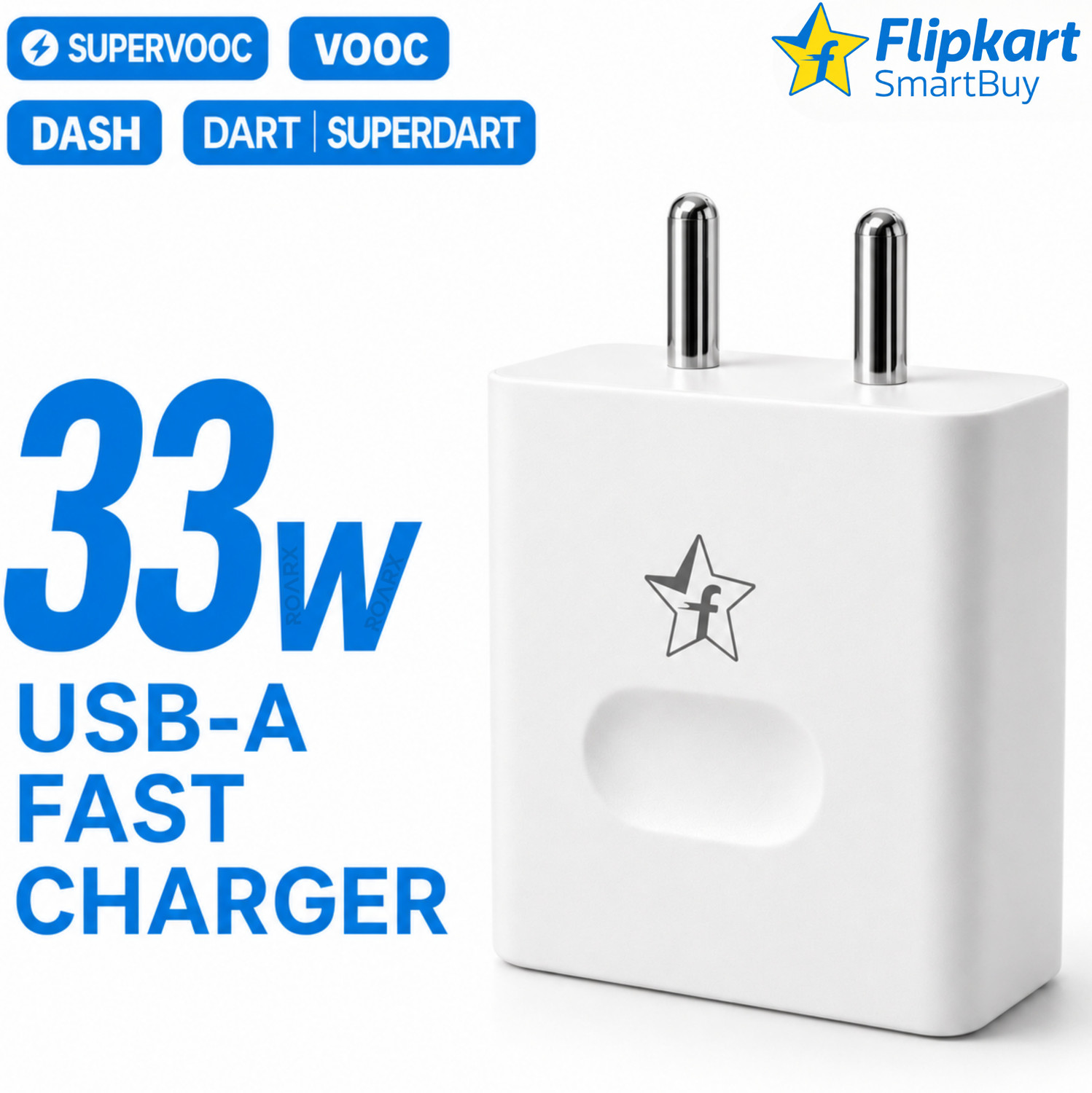 Image of OnePlus 80 W SuperVOOC 7.3 A Wall Charger for Mobile (White)