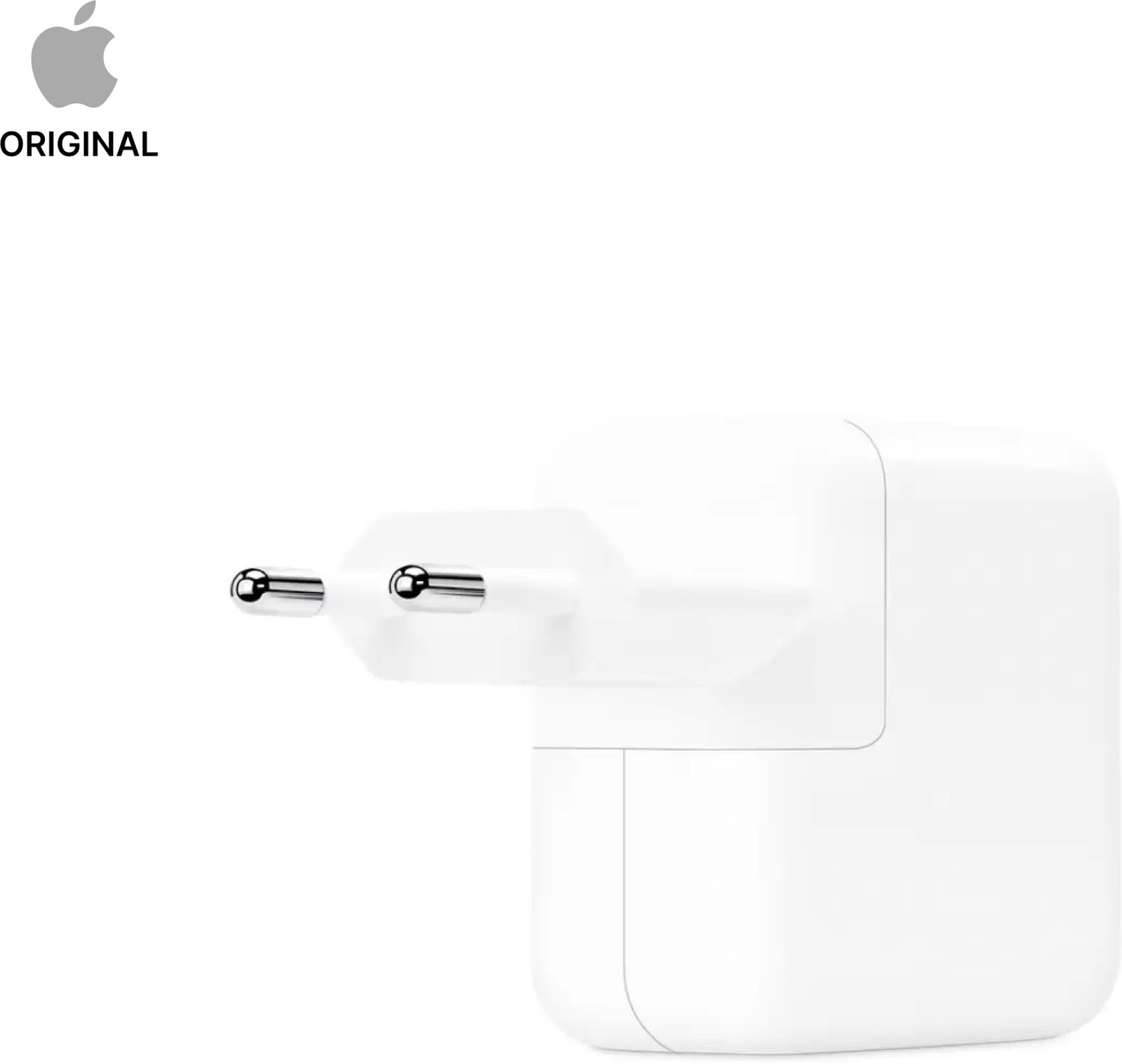 APPLE MY1W2HN/A 30 W 5.4 A Mobile Charger  (White)