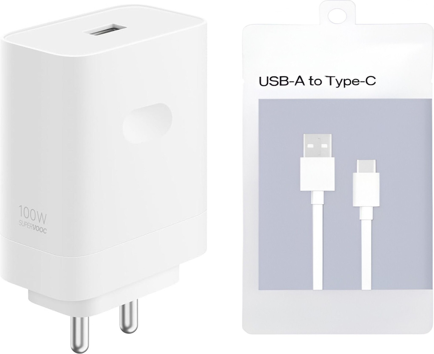 Image of OnePlus 80 W SuperVOOC 7.3 A Wall Charger for Mobile (White)