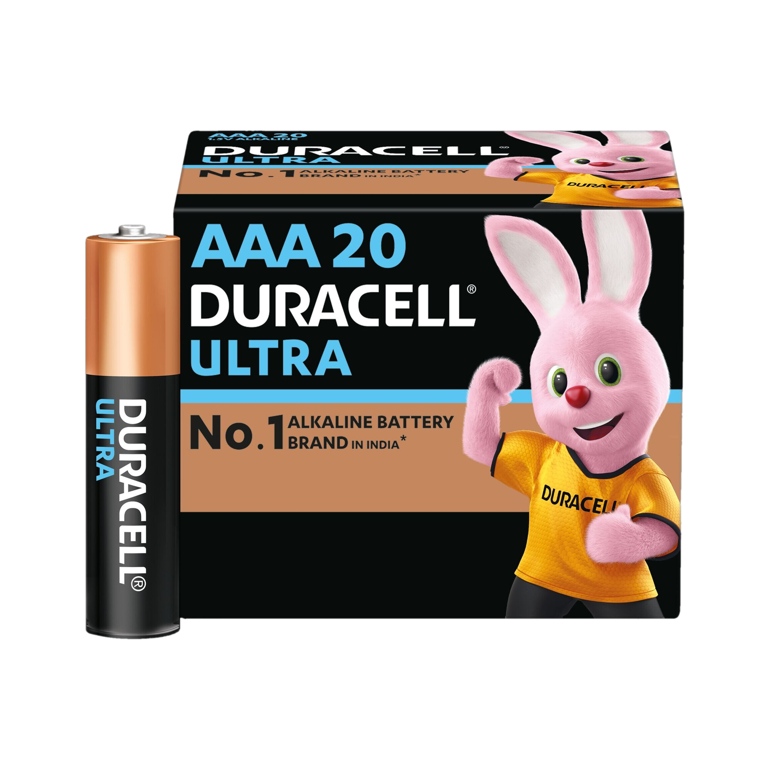 DURACELL Ultra Alkaline AAA  Battery  (Pack of 20)