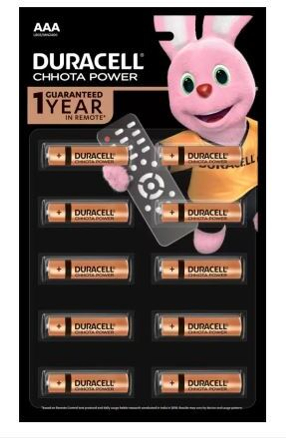 DURACELL AAA  (Pack of 10)  Battery (Pack of 10)