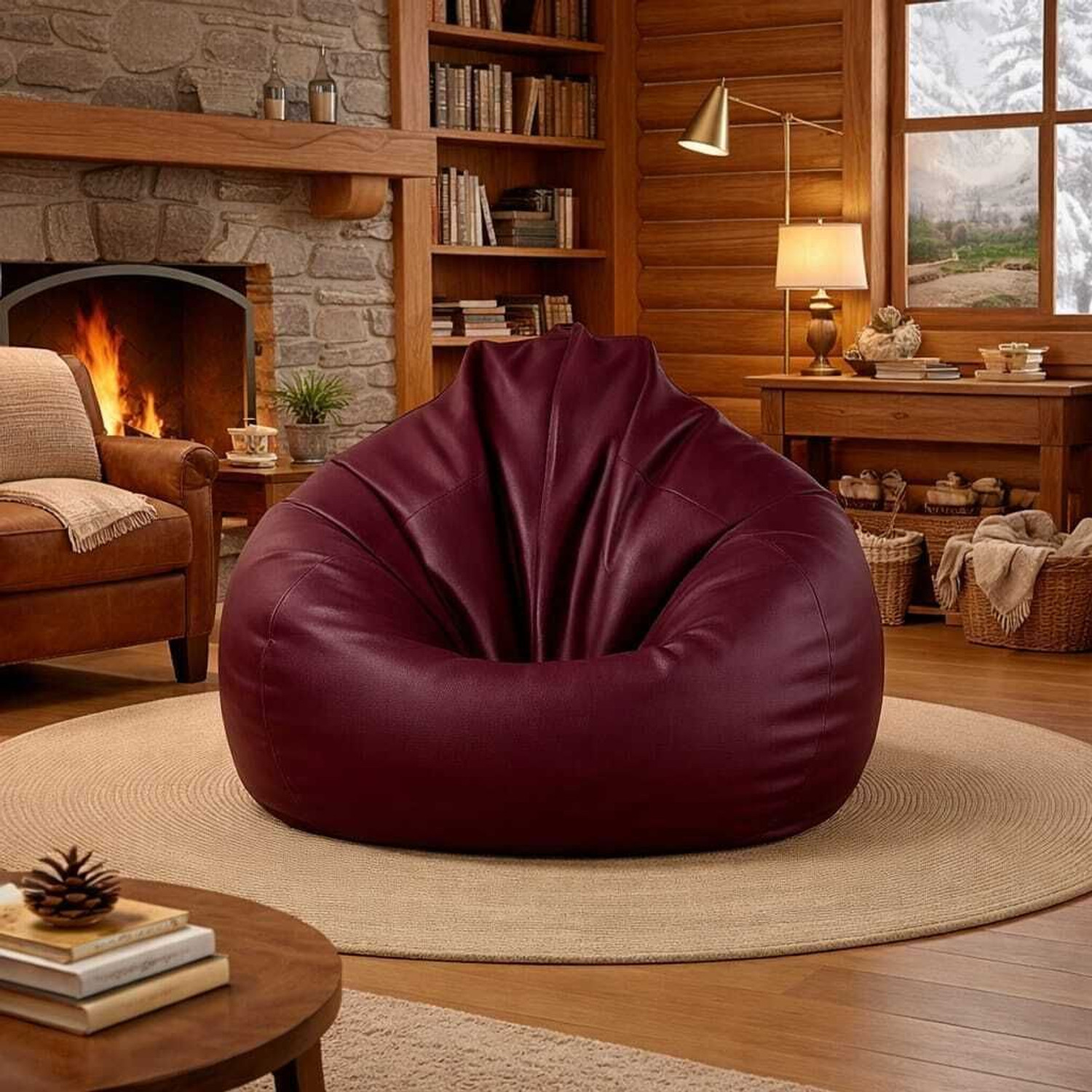 Image of Coaster Shine 4XL Tear Drop Bean Bag Cover (Without Beans) (Grey)