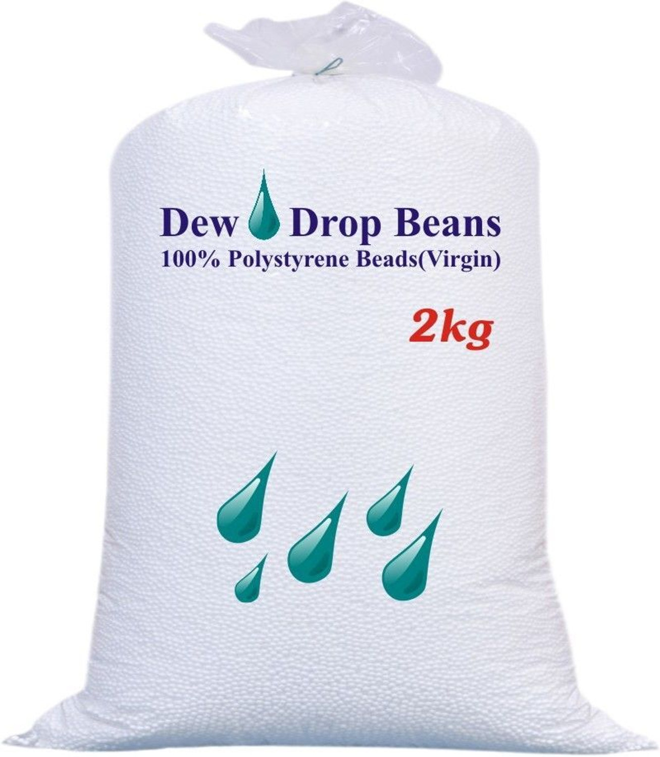 Image of Beanskart Premium Quality Beans 3 kgs Bean Bag Filler (Virgin)