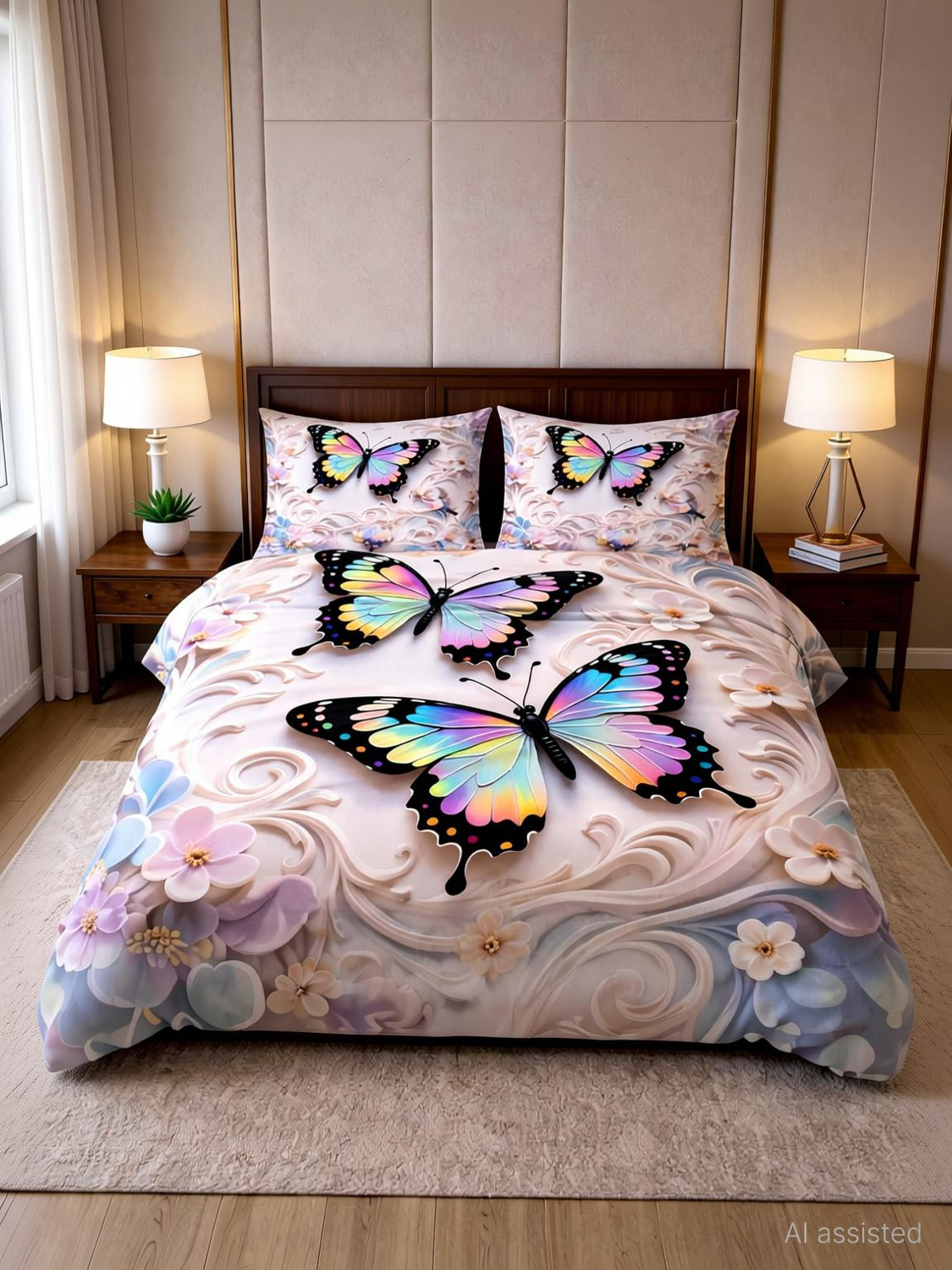 Image of Home Sazawat Fleece King Fitted (Elastic) 250 TC Solid 1 Bedsheet with 2 Pillow Covers (Coffee)