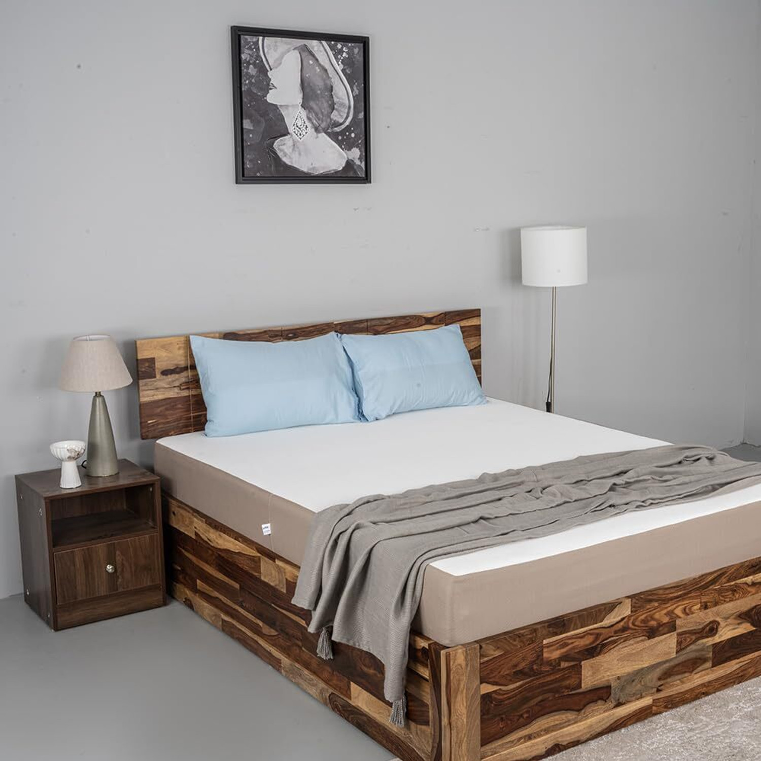 Image of Wakefit EcoLatex Classic 8 inch Single Latex Foam Mattress