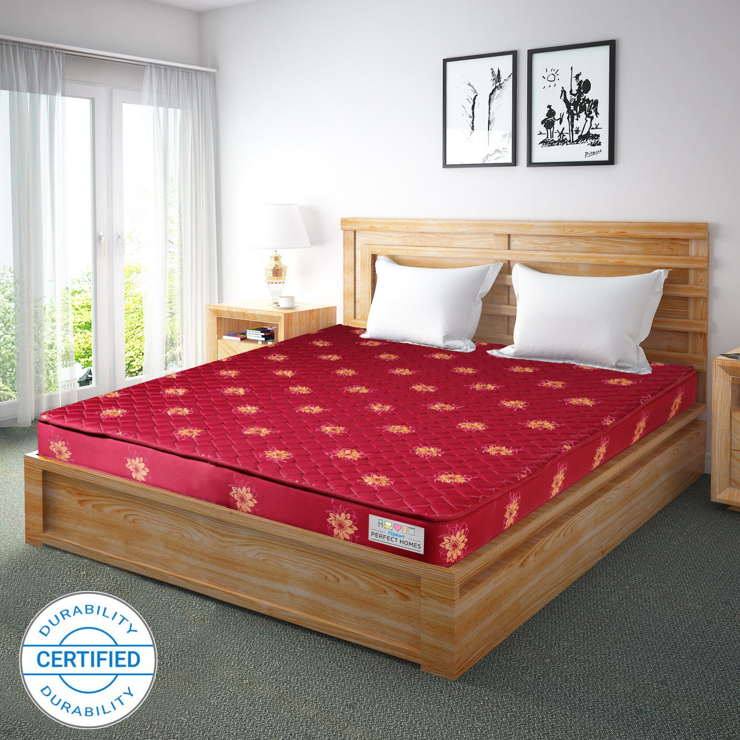 Image of Flipkart Perfect Homes Tysche Orthopedic 5 inch Queen Coir Mattress