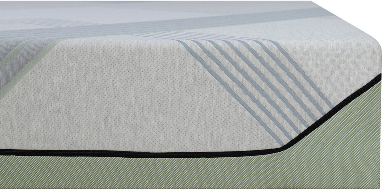 Image of SPRINGTEK Orthoapedic Natural Latex Memory Foam 8 inch Single High Resilience (HR) Foam Mattress