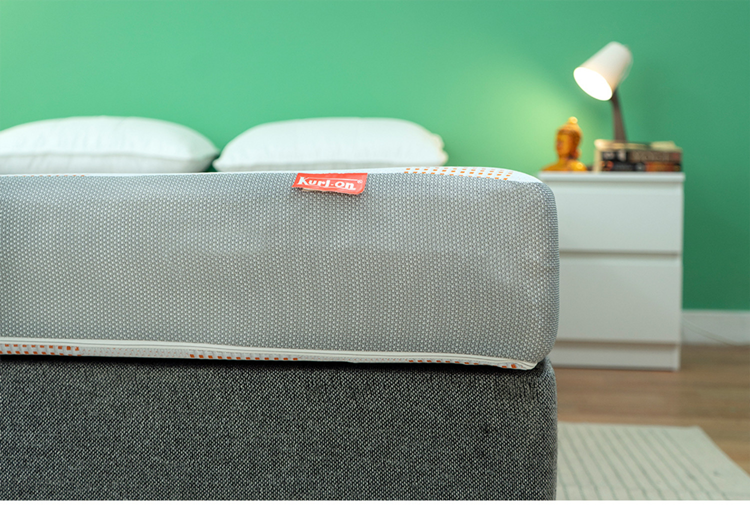 Image of KURLON Orthopedic, Memory Foam, Medium Firm, Back & Spine Support, High Resilence Foam 5 inch Single Memory Foam Mattress