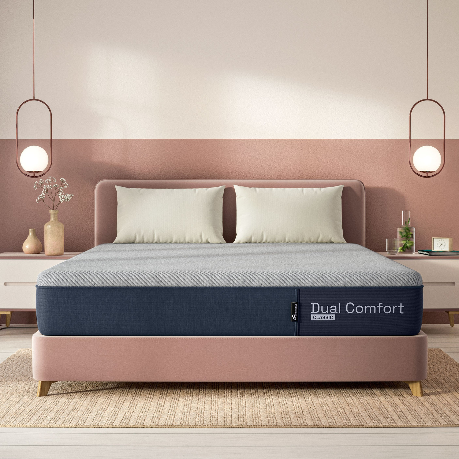 Wakefit Dual Comfort Mattress - Hard & Soft 6 inch Double High Resilience (HR) Foam Mattress