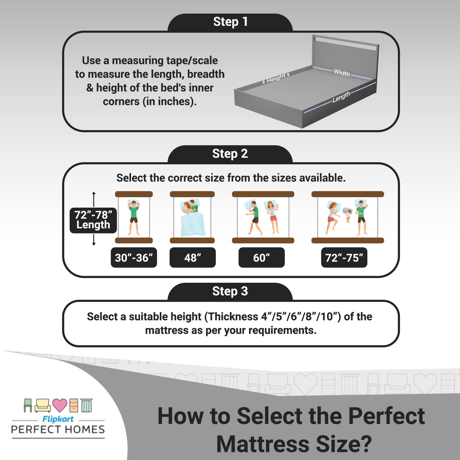 Image of Flipkart Perfect Homes Morpheus 6 inch Queen Pocket Spring Mattress