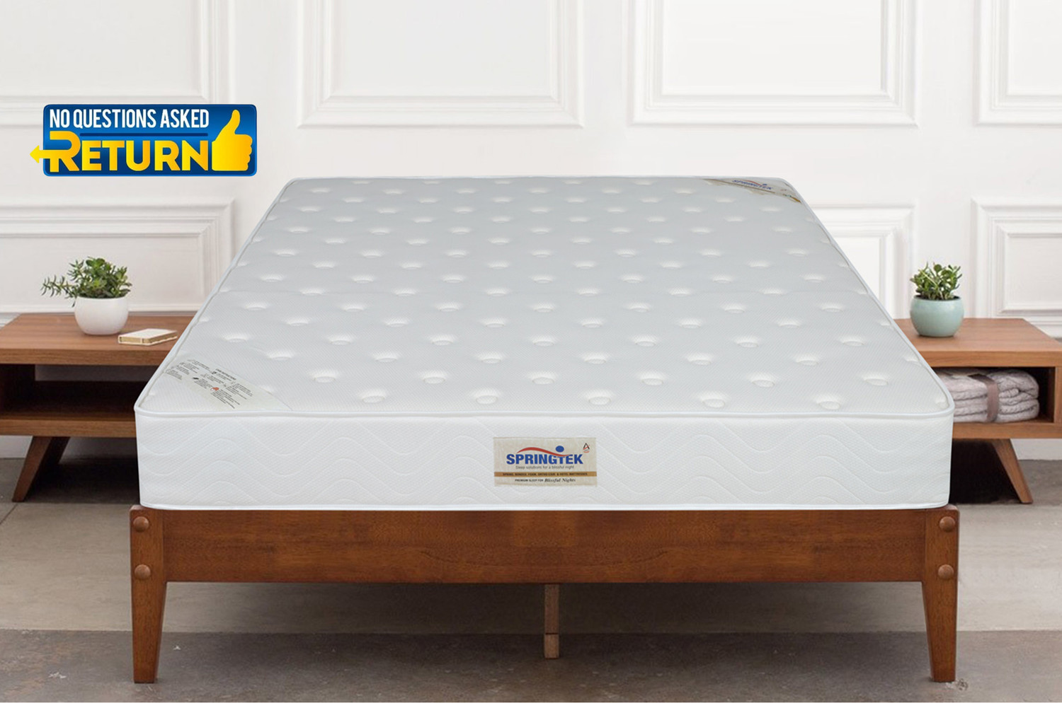 Image of SPRINGTEK Ortho Premium 8 inch Queen Pocket Spring Mattress
