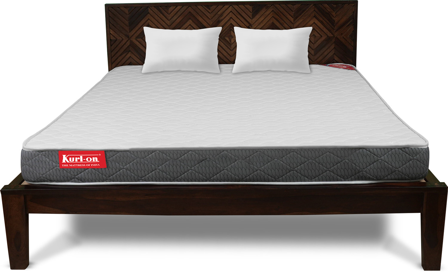 Image of KURLON Spinel Ortho, Firm, Back Support, Breathable, HD Bonded Foam, PU Quilting Top 8 inch Single Bonded Foam Mattress