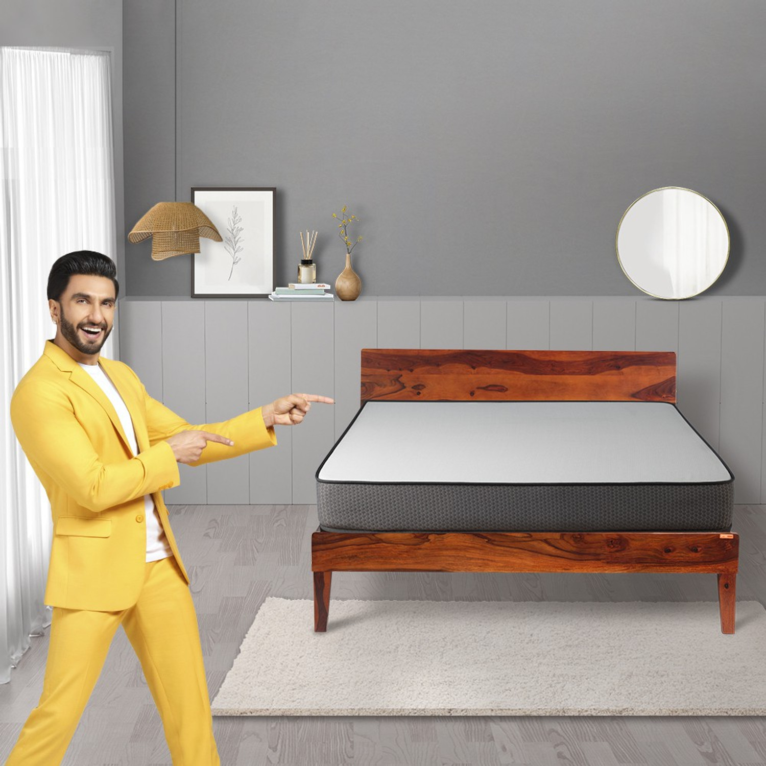 Image of Sleepyhead Flip - Dual Sided 5 inch Queen High Density (HD) Foam Mattress