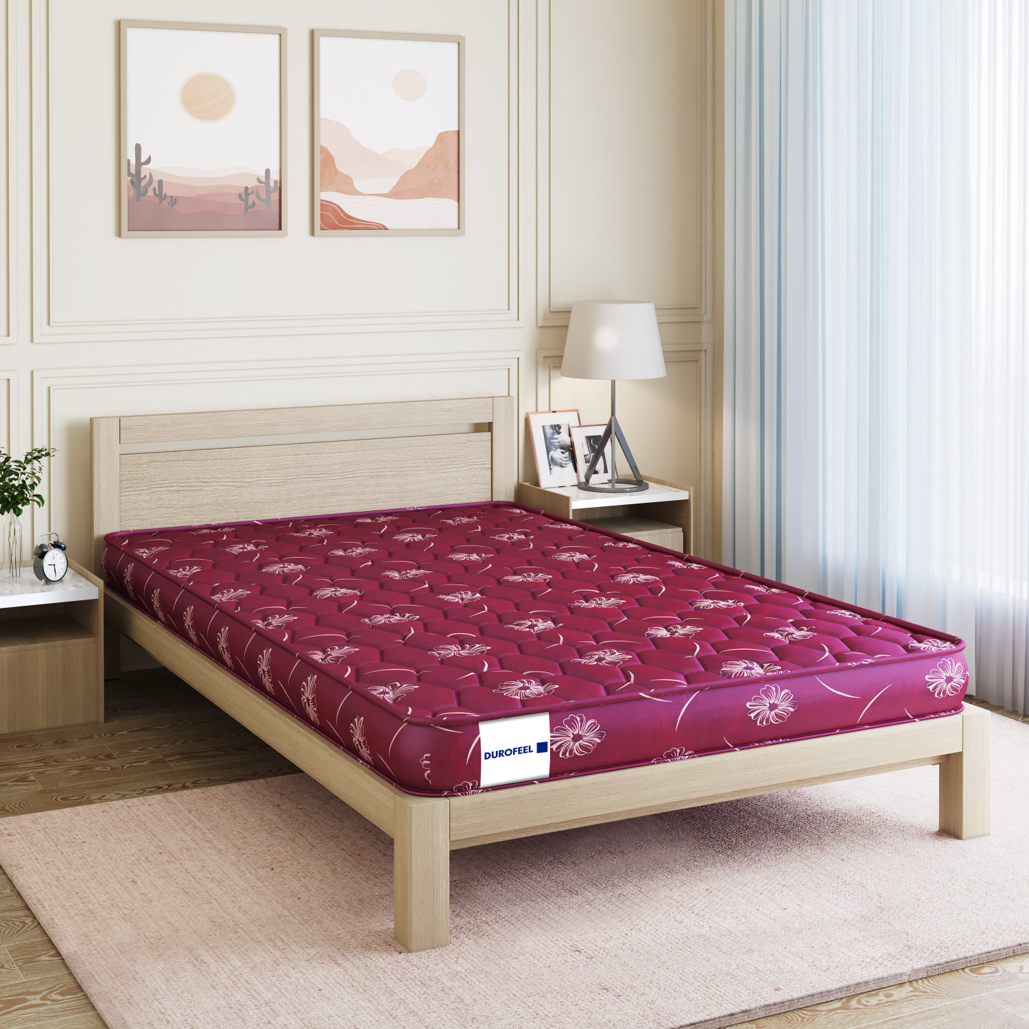 Image of DUROFEEL ELITE 4 inch Single PU Foam Mattress