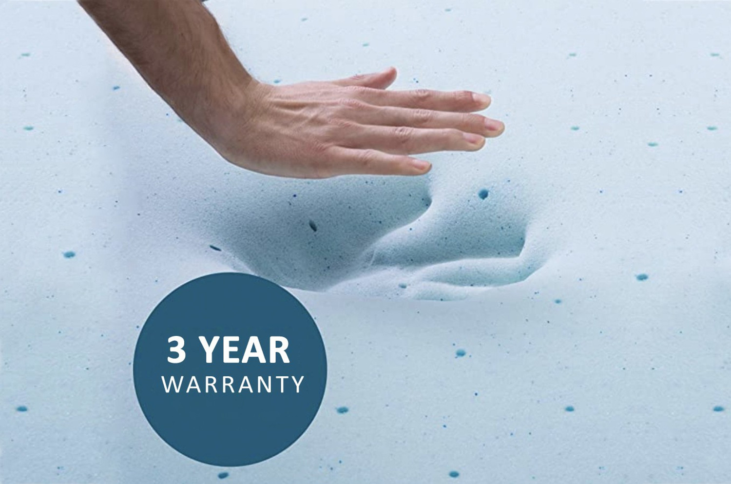 Image of SPRINGTEK Mattress Topper 2 inch Queen Memory Foam Mattress