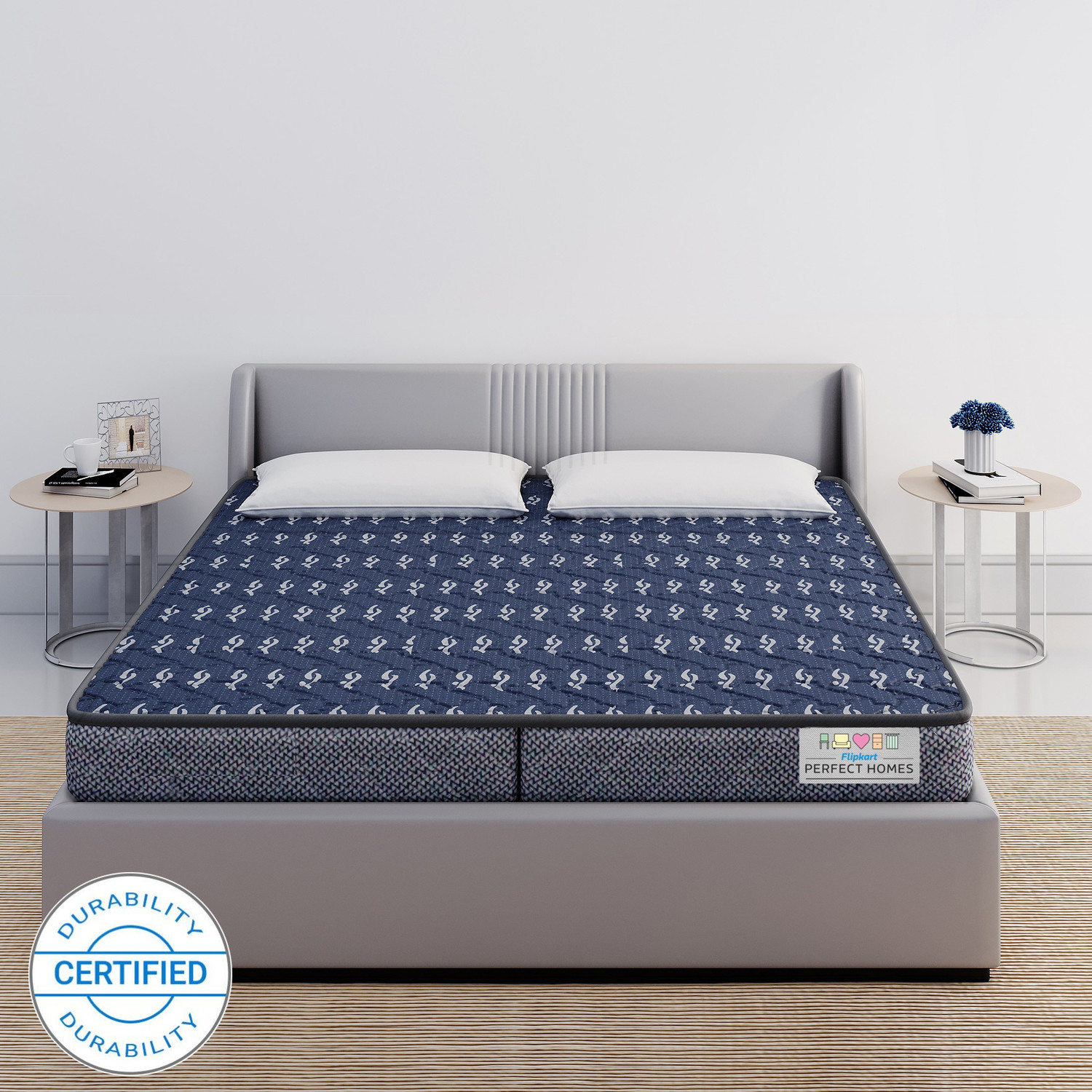 Image of Flipkart Perfect Homes Bookfold Orthopedic High Density Folding 6 inch Queen Bonded Foam Mattress