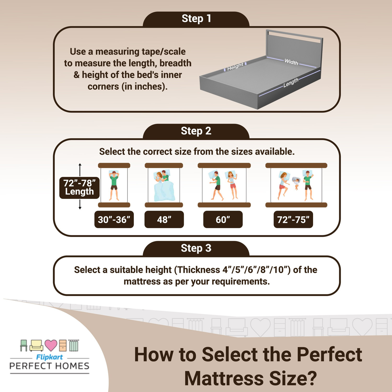 Image of Flipkart Perfect Homes Morpheus 6 inch Single Pocket Spring Mattress