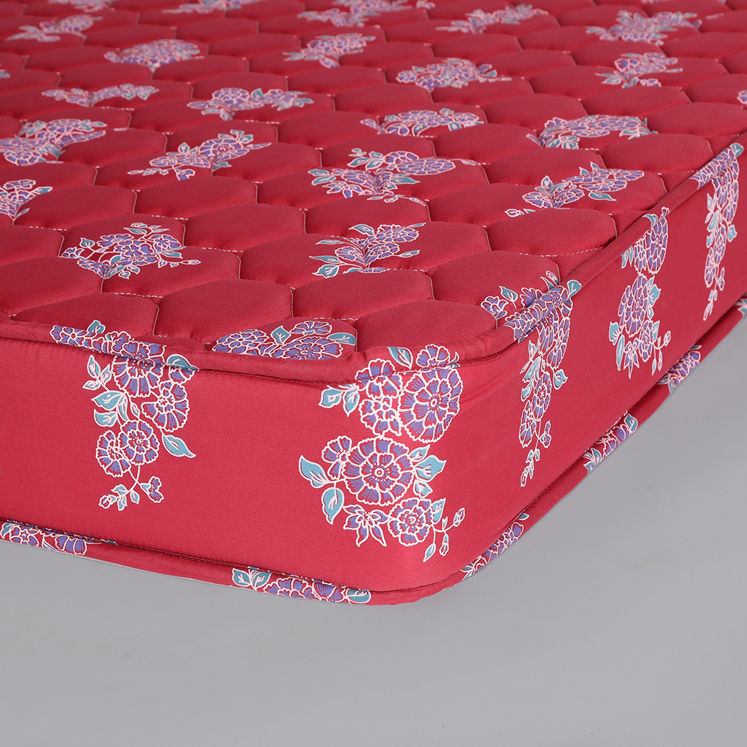 Image of KURLON Rutile, Natural Rubberised Coir Pad, Breathable,Natural Cooling, PU Quilted Top 5 inch Single Coir Mattress