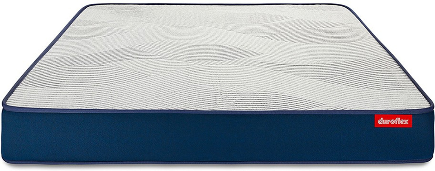 Image of Duroflex Livein Duropedic with Doctor Recommended 5 Zone Orthopedic Support Layer 8 inch Single High Resilience (HR) Foam Mattress