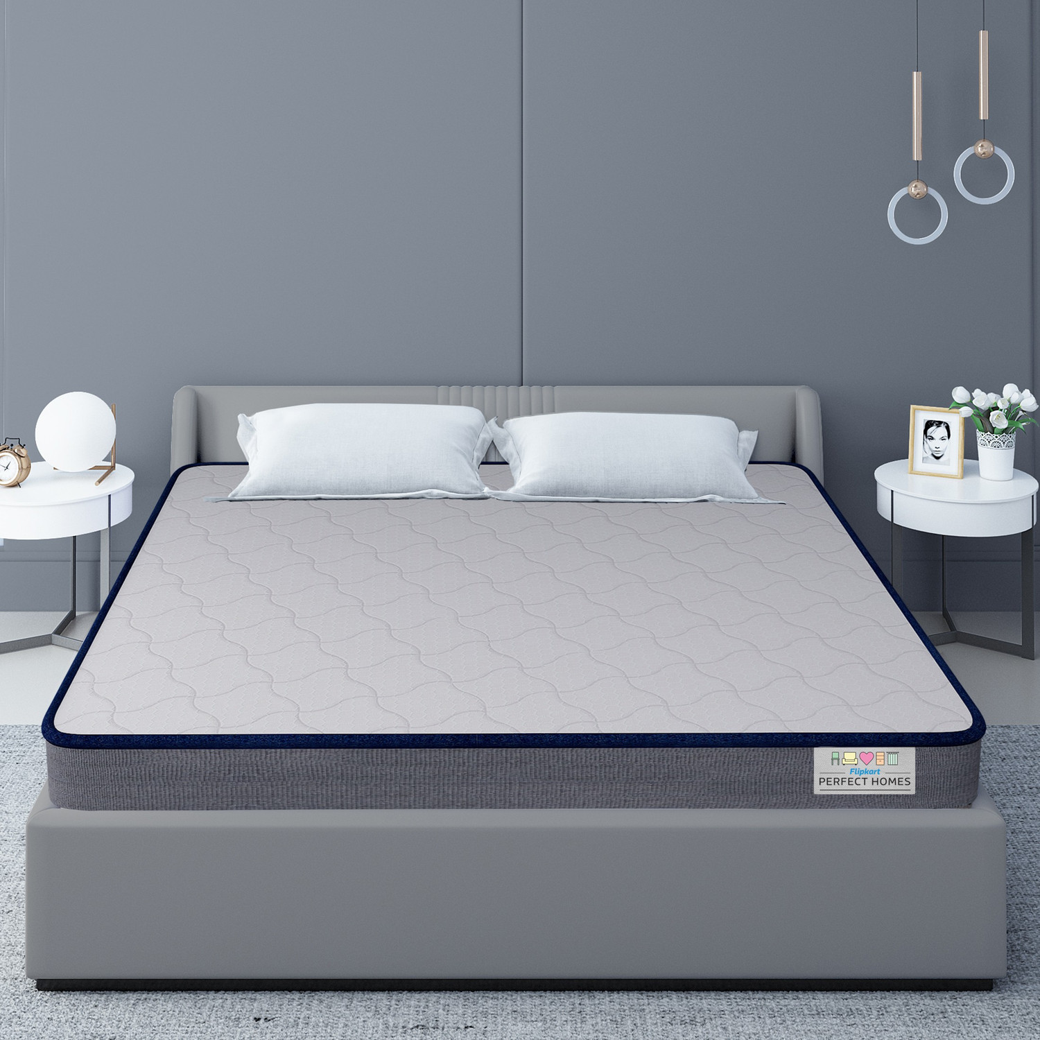 Image of Flipkart Perfect Homes Triton 3 Zone Dual Comfort 8 inch Double Memory Foam Mattress