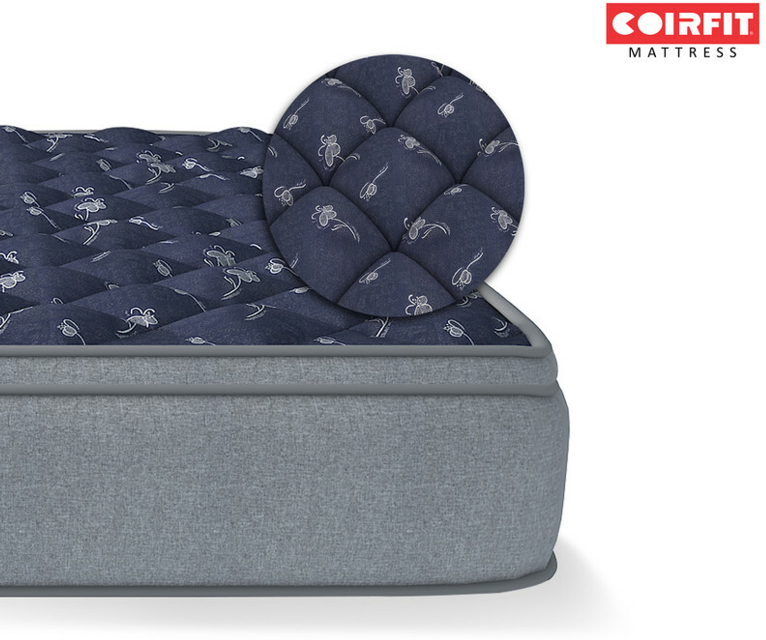 Image of COIRFIT LUXURINO Pillow Top with ISPT Tech. 10 inch Queen Bonnell Spring Mattress