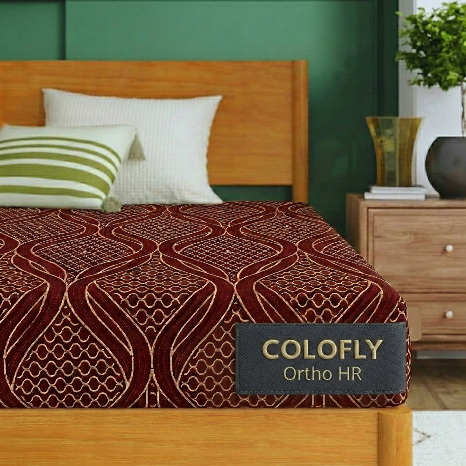 Image of COLOFLY Three Fold Ep 2 inch Single Cotton Mattress (L x W: 72 inch x 30 inch)