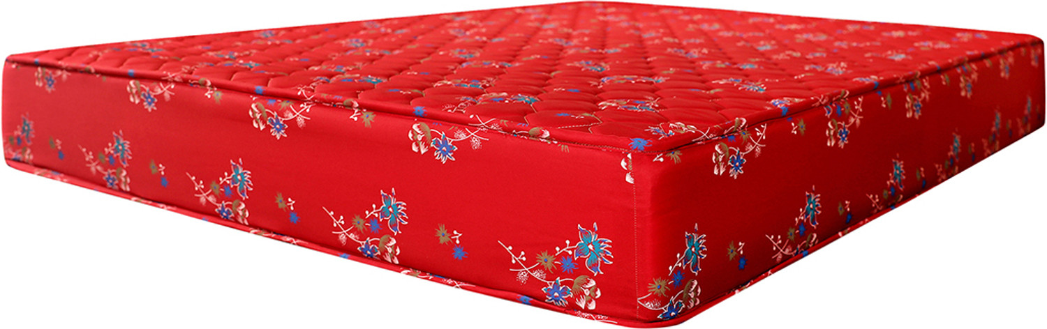 Image of KURLON Rutile, Natural Rubberised Coir Pad, Breathable,Natural Cooling, PU Quilted Top 7 inch Single Coir Mattress