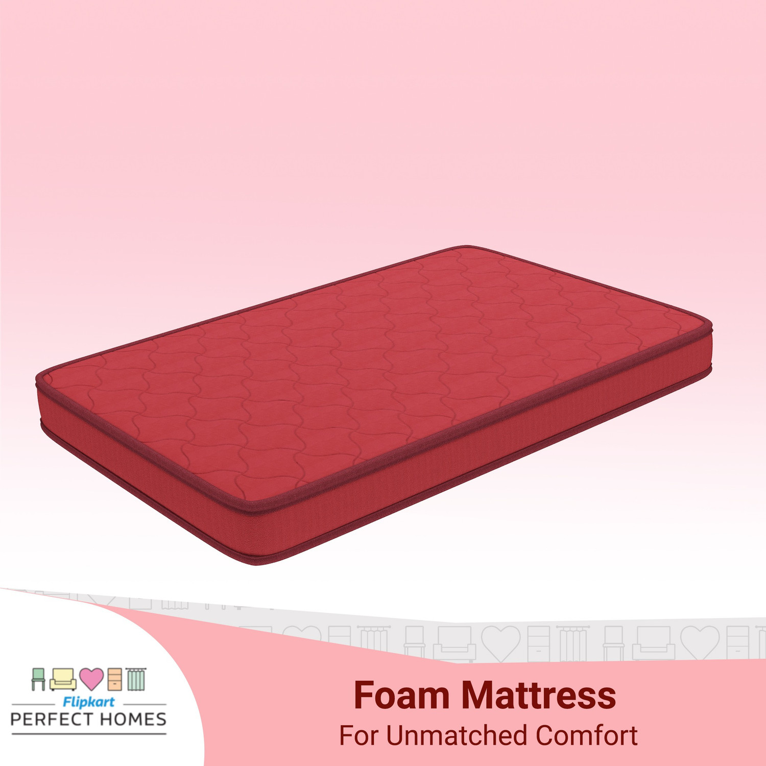Flipkart Perfect Homes Alastor 4 inch Single PU Foam Mattress Price