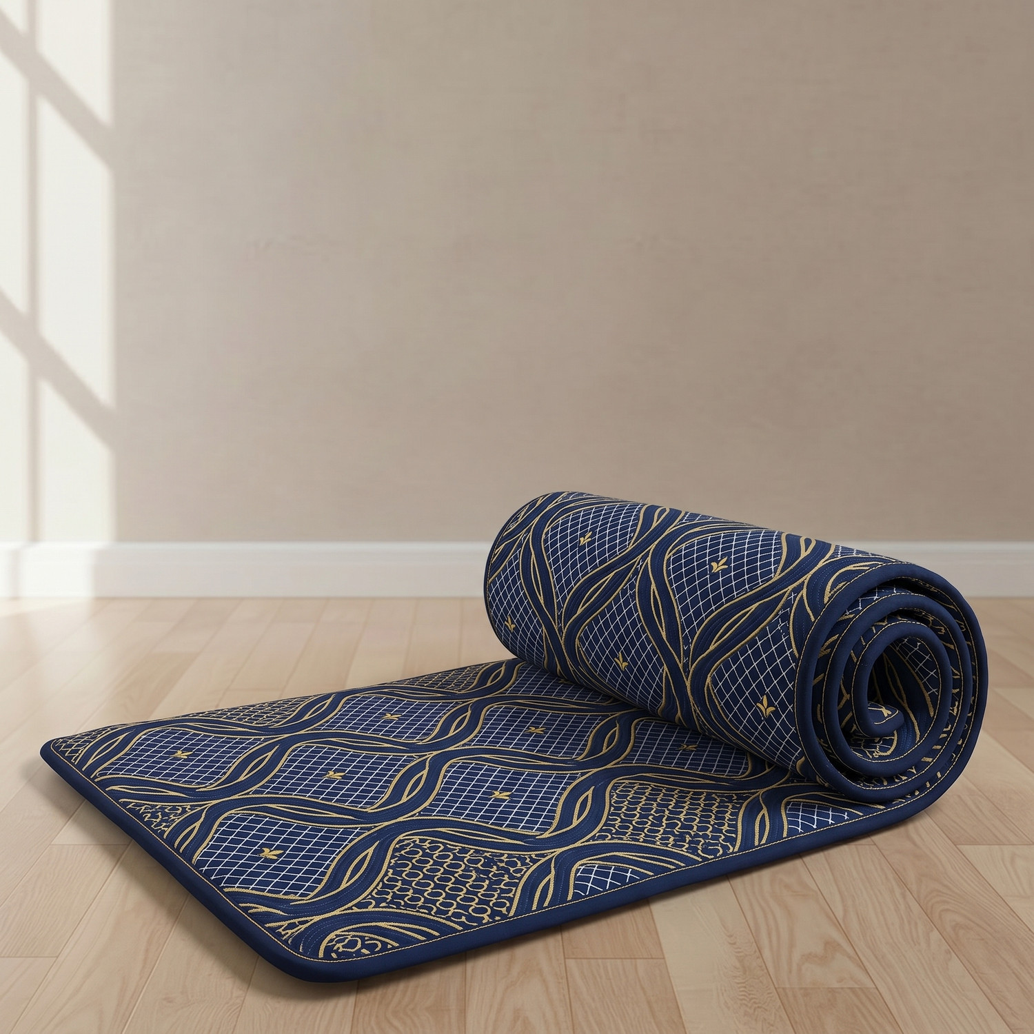 Image of COLOFLY Three Fold Ep 2 inch Single Cotton Mattress (L x W: 72 inch x 30 inch)