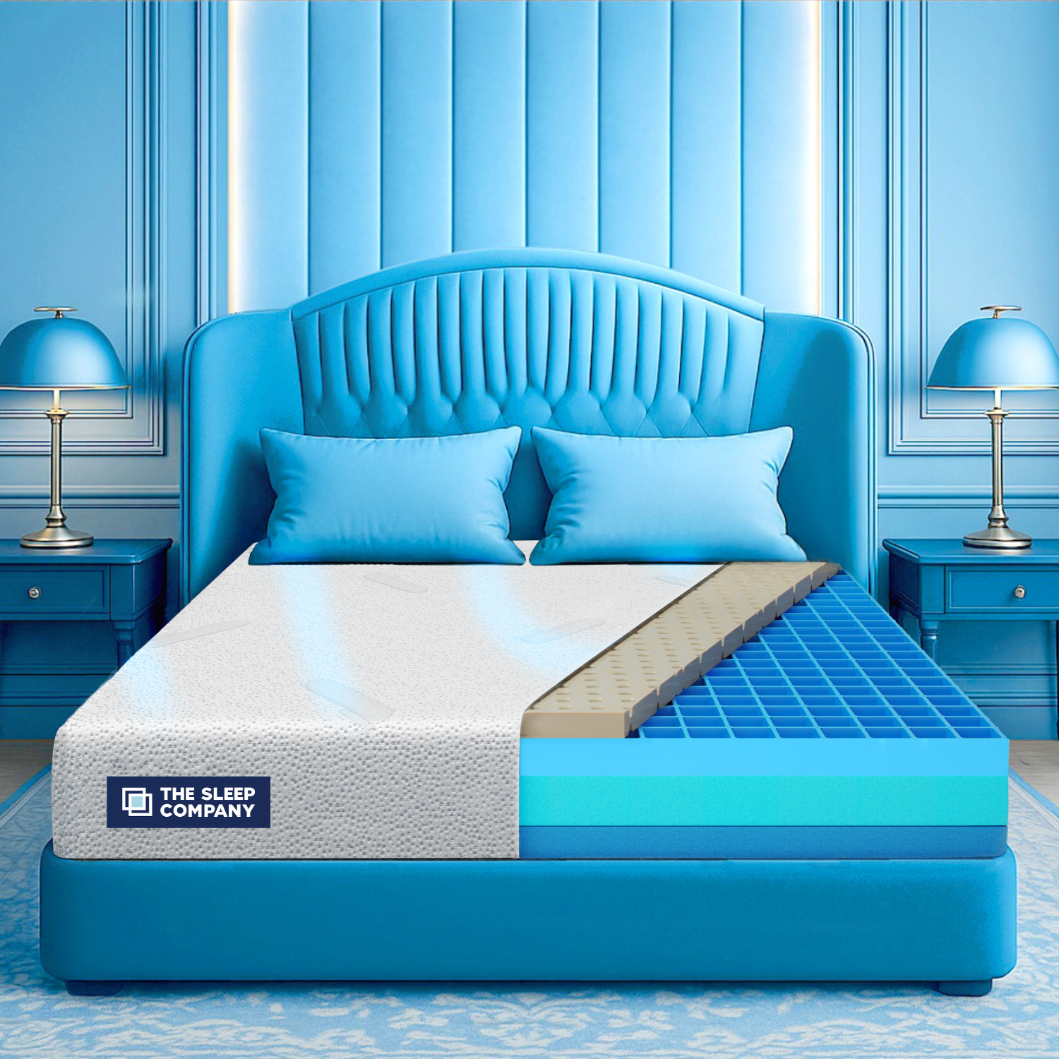 Image of Duroflex Strength Duropedic - Doctor Recommended 5 Zone Dual Density Orthopedic Support 7 inch Queen Coir Mattress (L x W: 75 inch x 66 inch)