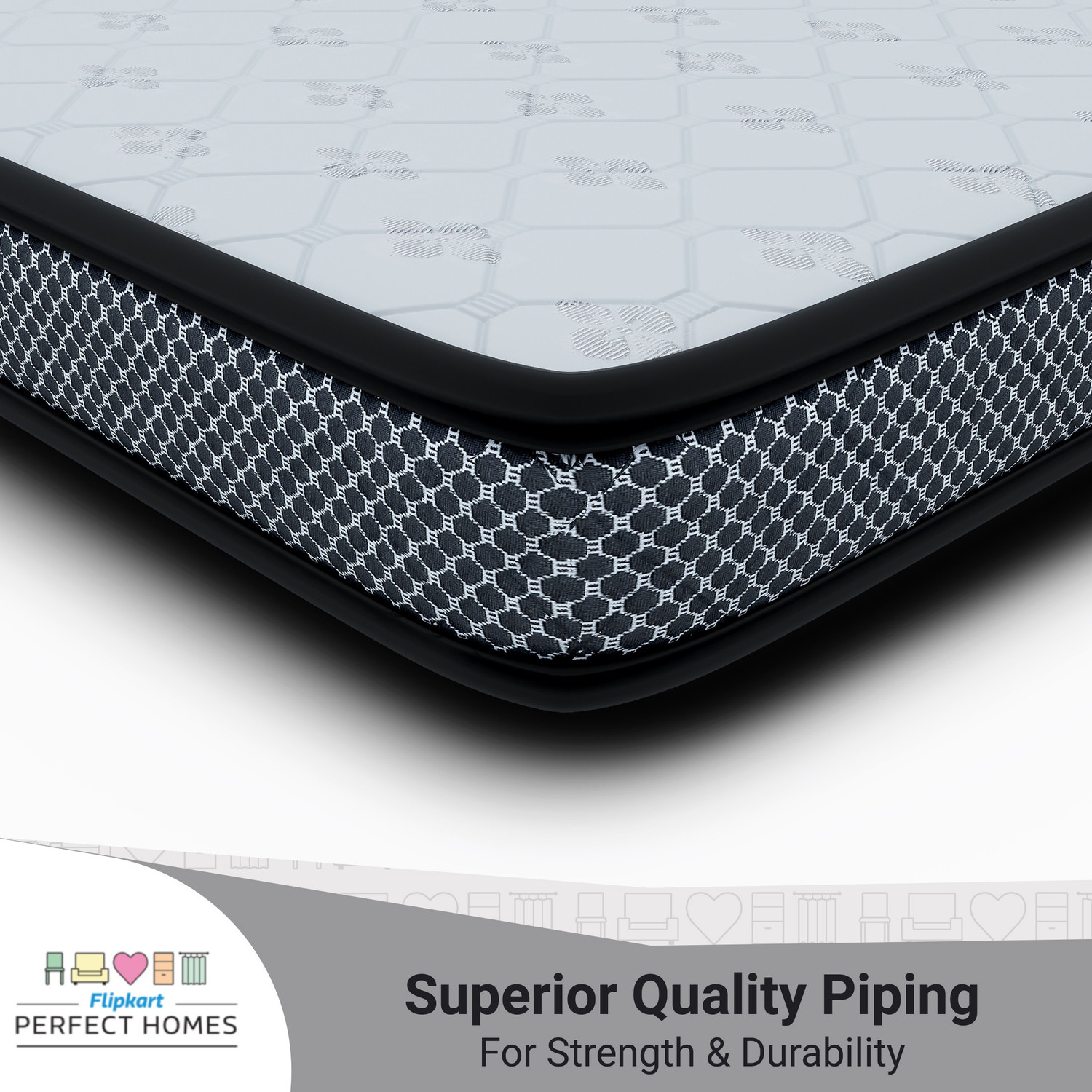 Image of Flipkart Perfect Homes Ares 5 inch Single Latex Foam Mattress