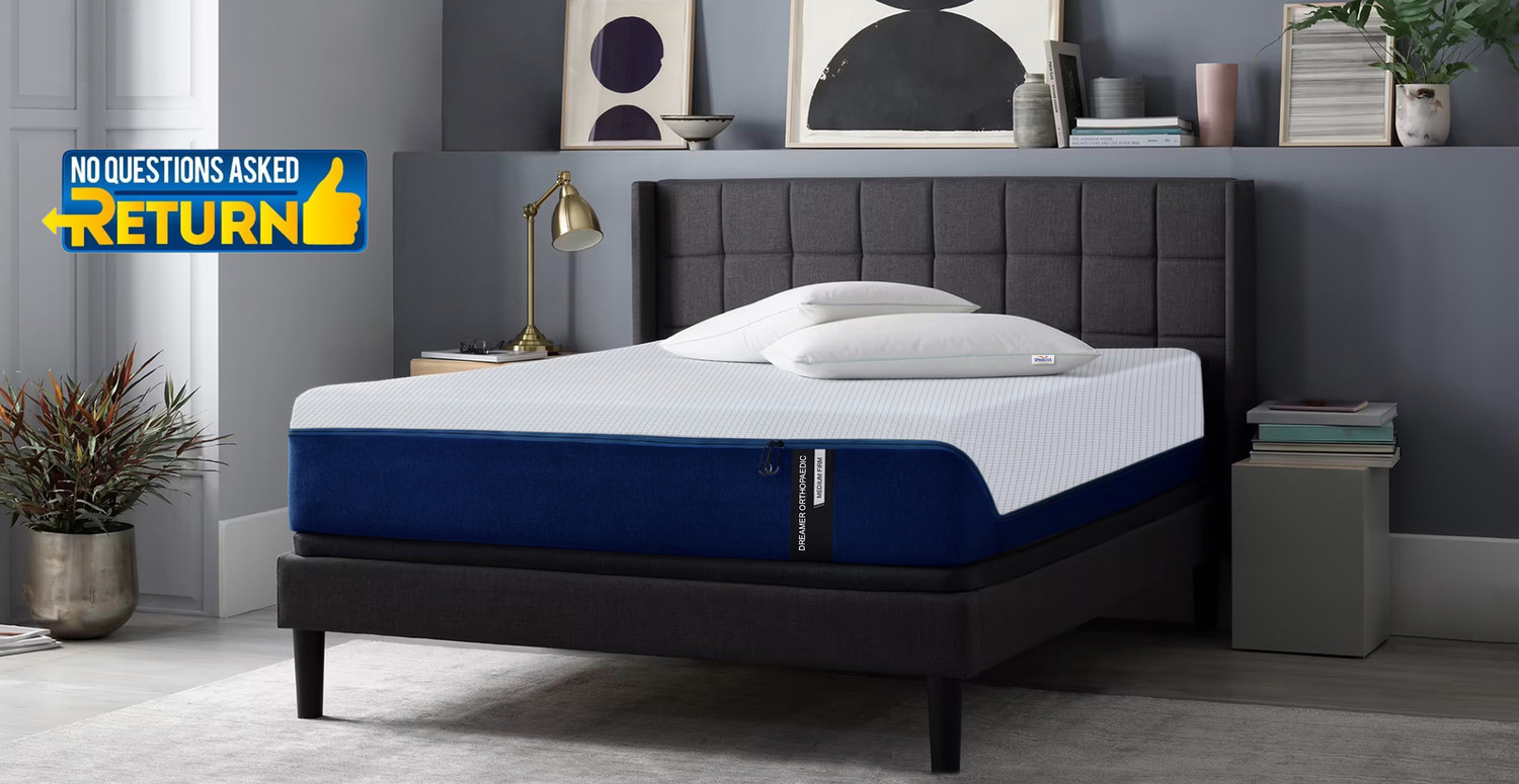 Image of SPRINGTEK Dreamer Orthopedic Memory Foam 6 inch Queen High Resilience (HR) Foam Mattress