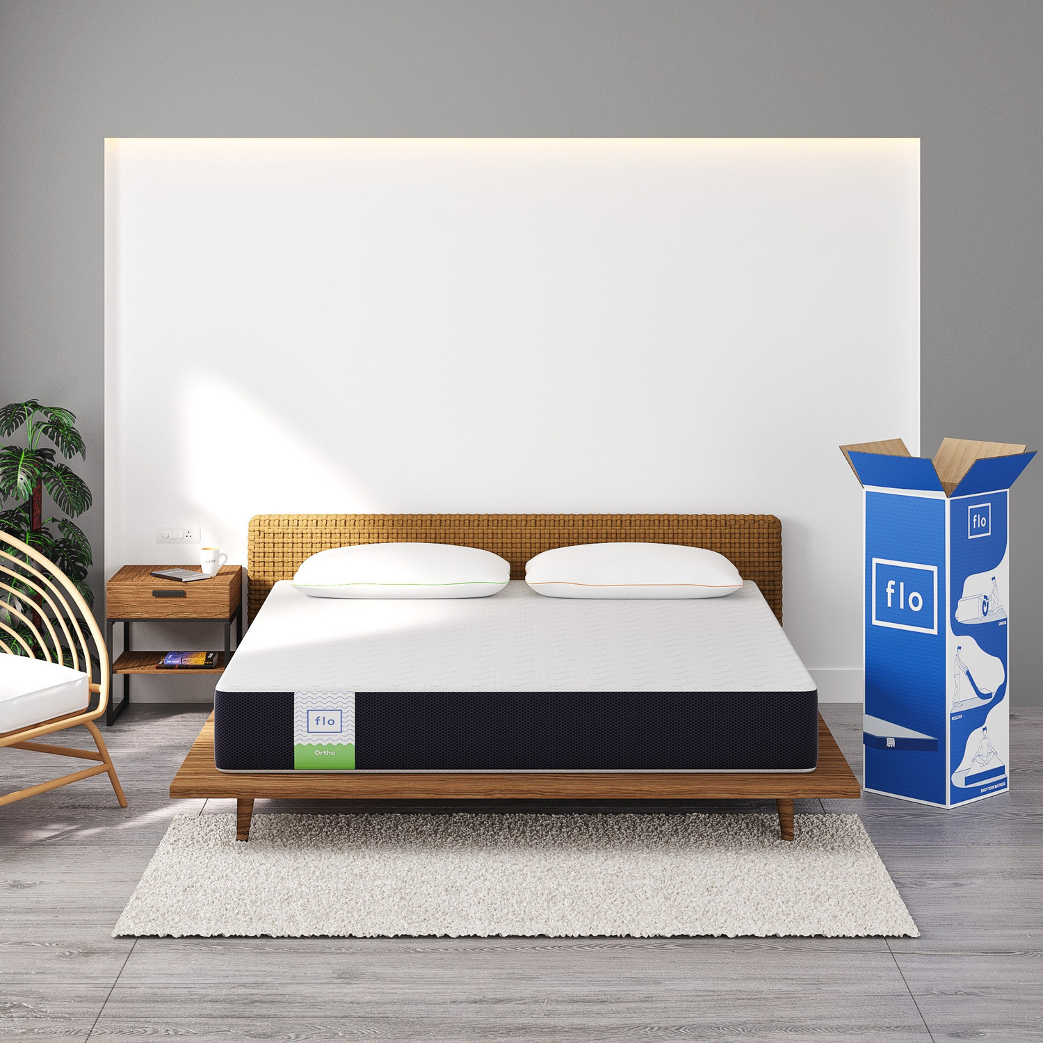 Image of FLO ORTHO 6 inch Double PU Foam Mattress