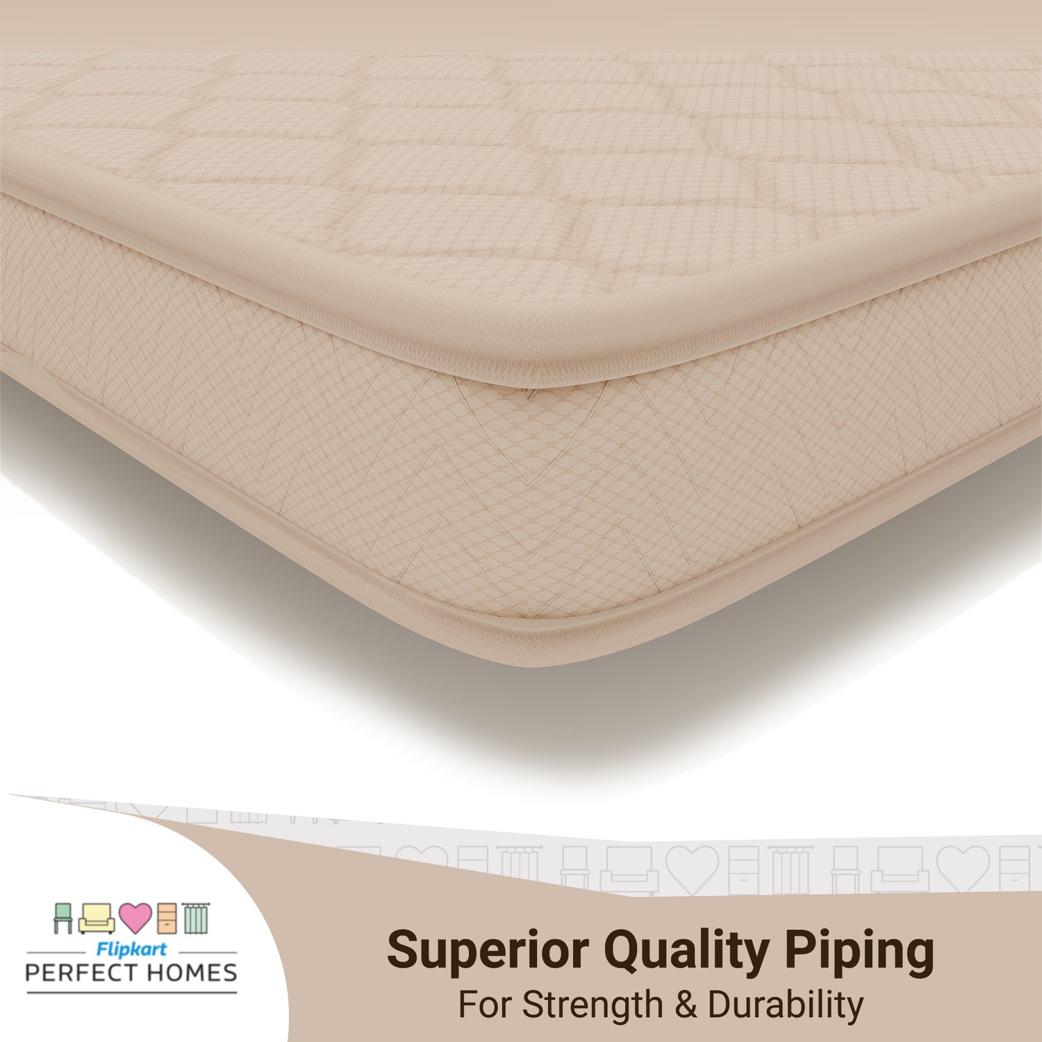 Image of Flipkart Perfect Homes Morpheus 6 inch Single Pocket Spring Mattress