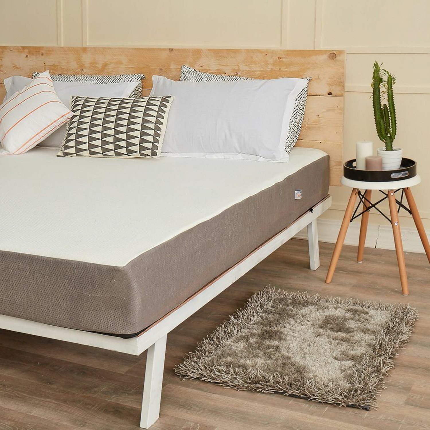 Wakefit orthopedic memory foam 8 2025 inch king pu foam mattress
