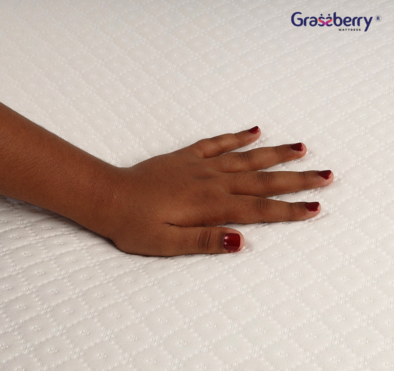 Image of Grassberry Dual Sided Ortho 6 inch Double High Resilience (HR) Foam Mattress