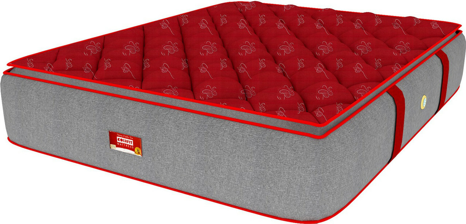 Image of COIRFIT LUXURINO Pillow Top with ISPT Tech. 8 inch King Bonnell Spring Mattress