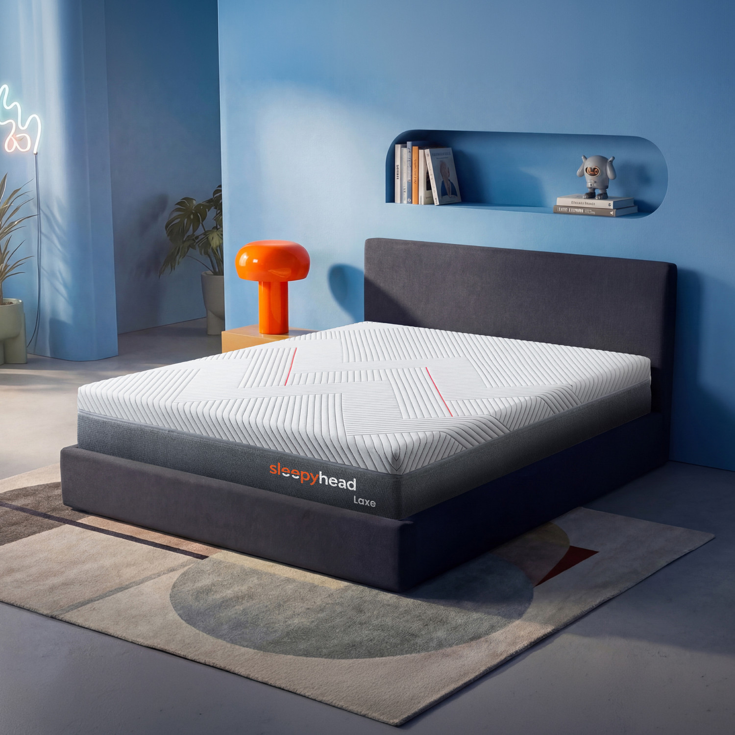 Sleepyhead Latex 8 inch Double Latex Foam Mattress  (Vacuum Packed L x W: 75 inch x 48 inch)