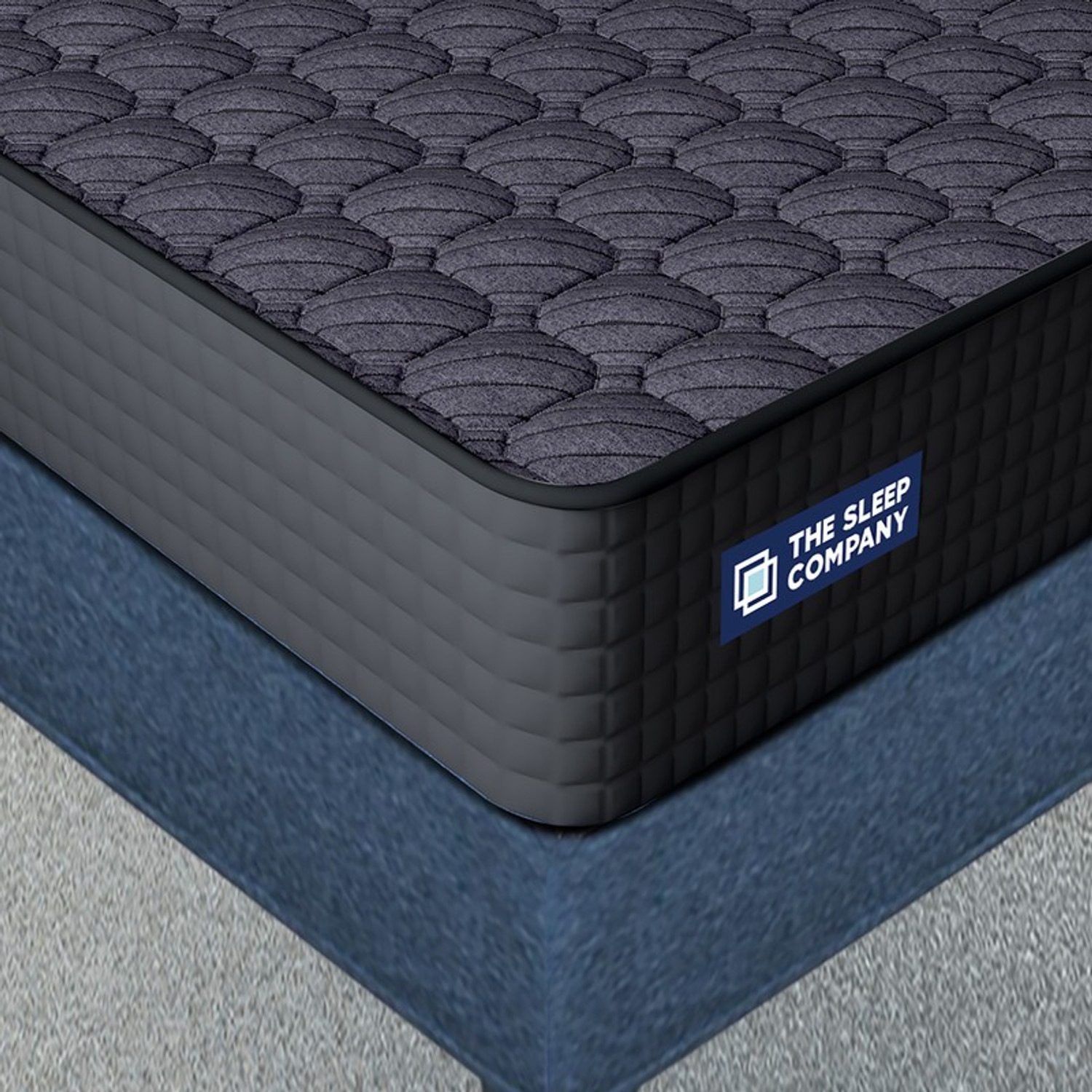 Image of The Sleep Company SmartGRID Ortho Pro - Doctor Recommended 5 Zone Firm Feel for Pressure Relief| 8 inch King High Density (HD) Foam Mattress