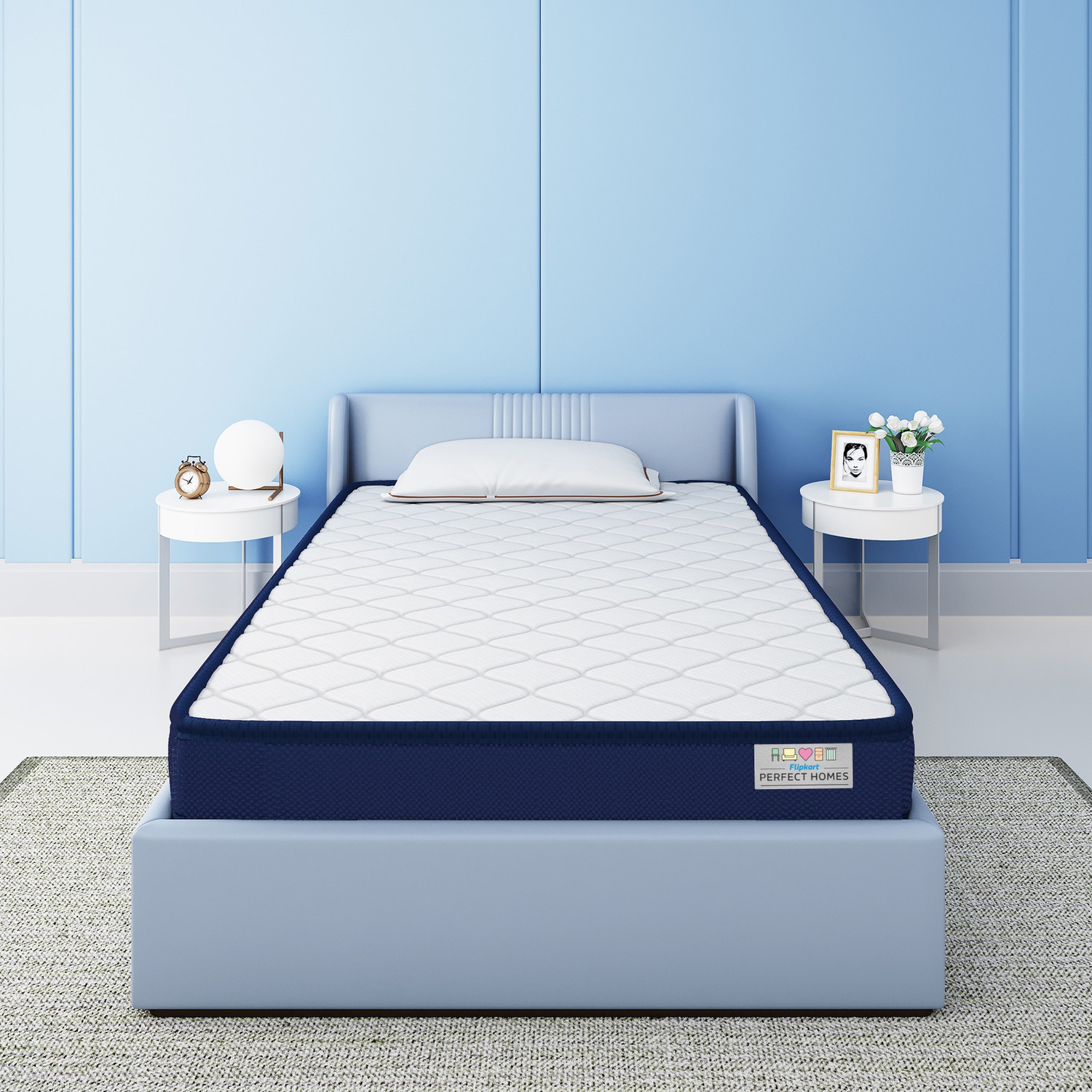 Image of Flipkart Perfect Homes Echo Orthopedic Memory 8 inch Single Bonded Foam Mattress