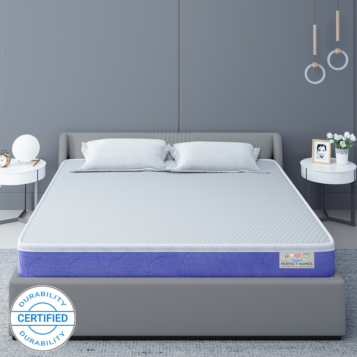 Flipkart Perfect Homes Dreamline Dual Comfort 8 inch Queen Memory