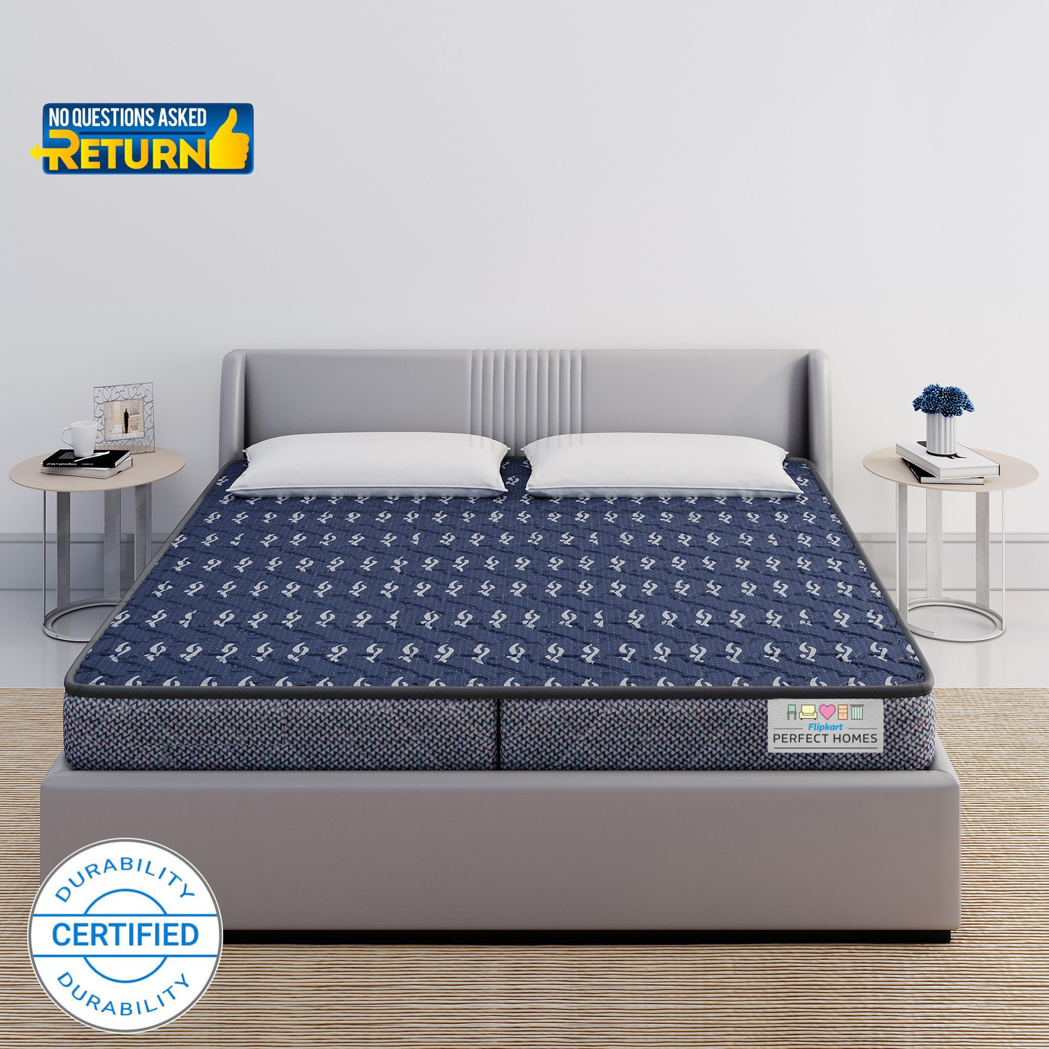 Image of Flipkart Perfect Homes Bookfold Orthopedic High Density Folding 6 inch Double Bonded Foam Mattress