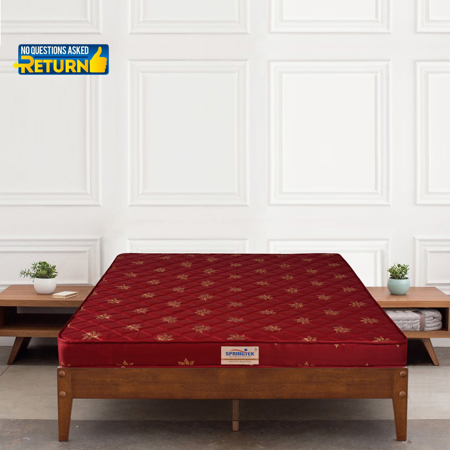 Image of SPRINGTEK Amaze Eco 3 inch Double High Density (HD) Foam Mattress