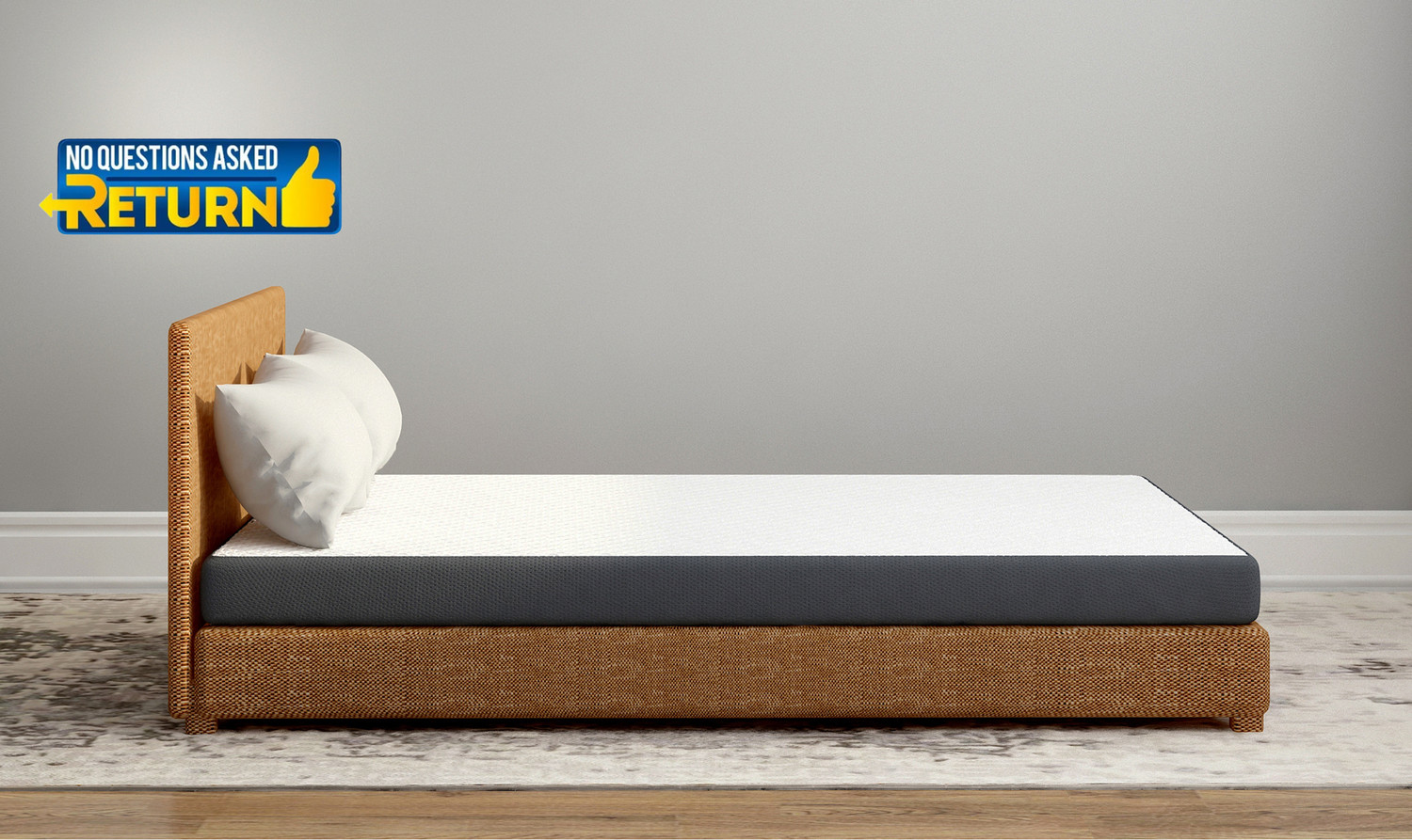 Image of Livpure Smart ORTHO DUOS-X Plus Reversible Dual-Flip Ortho Medium Soft & Firm 2in1 comfort 5 inch Single High Resilience (HR) Foam Mattress