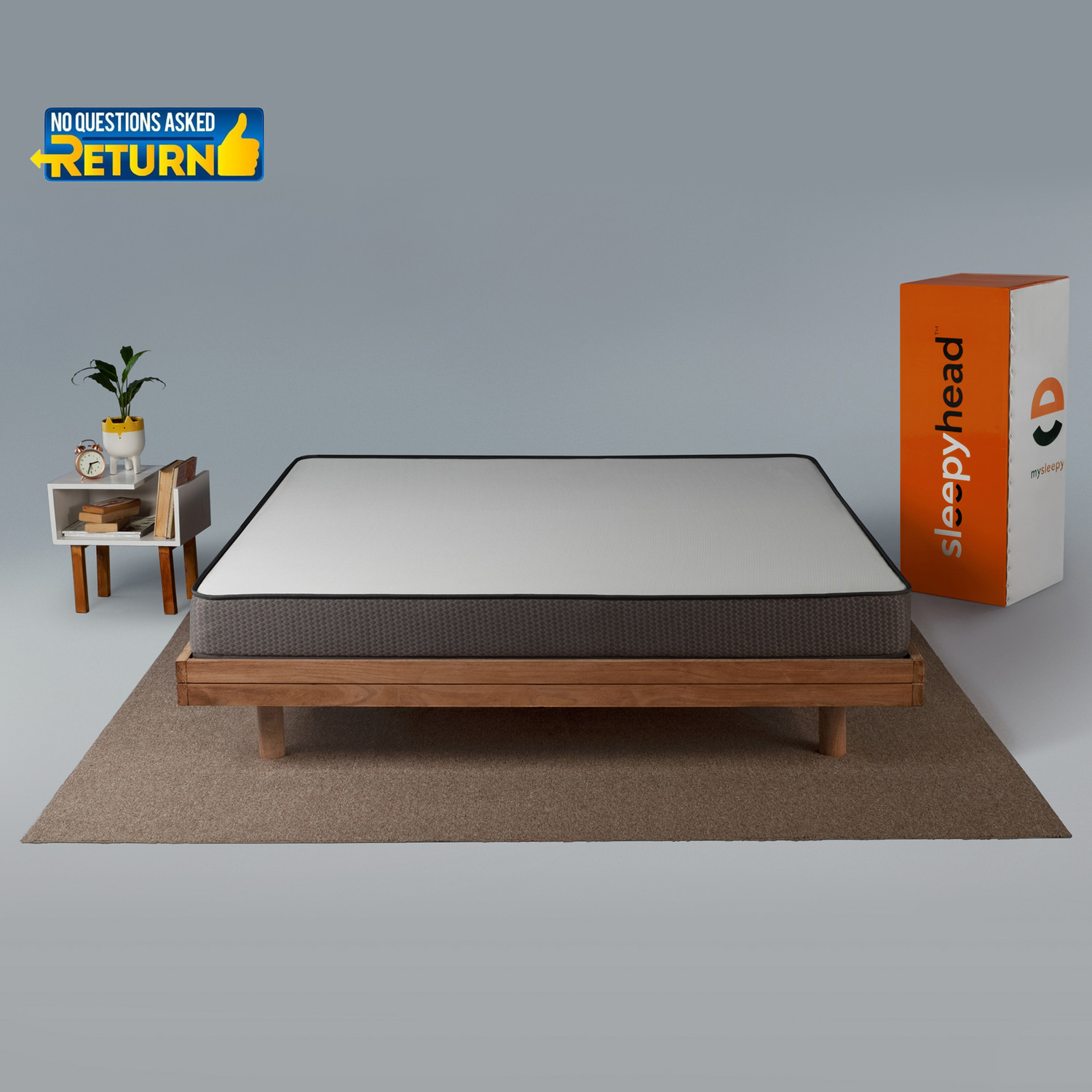 Image of Sleepyhead Flip - Dual Sided 6 inch King High Density (HD) Foam Mattress