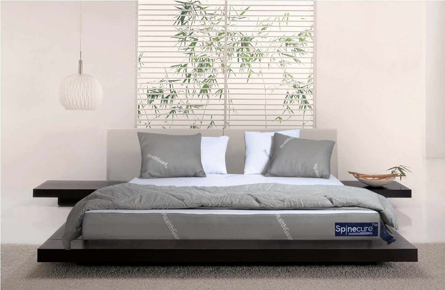 Image of Spinecure Orthopedic Memory Foam Mattress 5 inch Queen High Resilience (HR) Foam Mattress